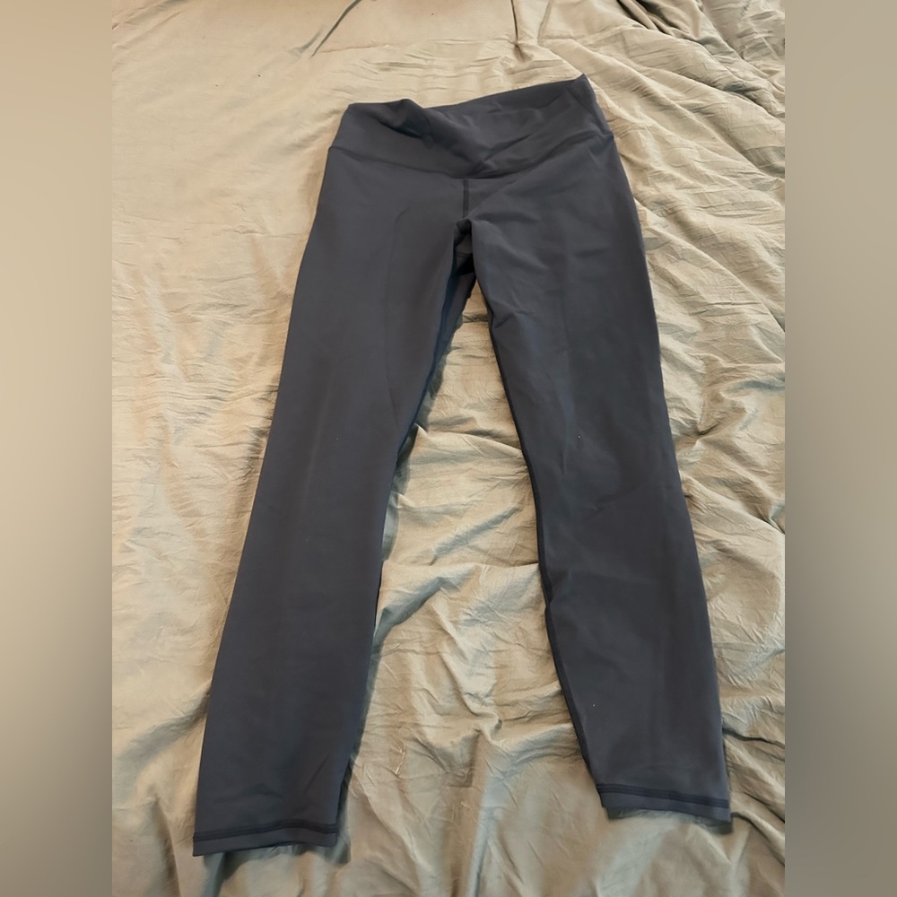 Fabletics Teal Powerhold Leggings
